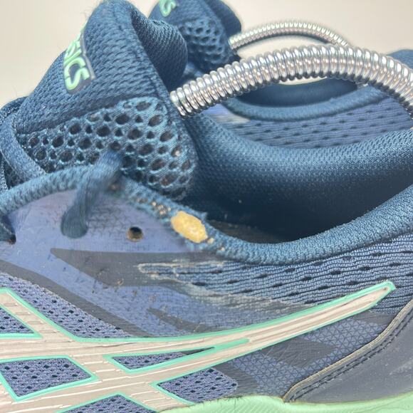 ASICS GT-1000 10 GS Thunder Blue Pure Silver Men Size 7 Running Sketchers - Picture 5 of 11